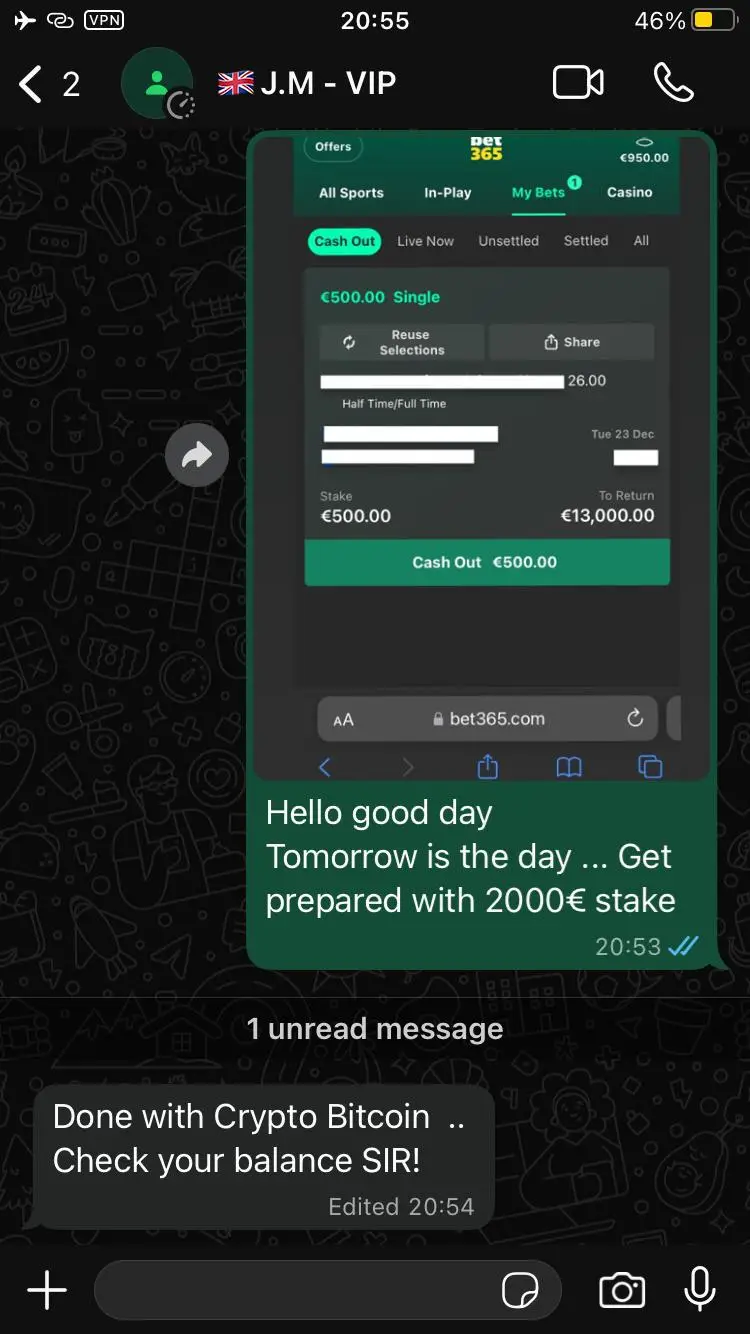 buy 100% Accurate Fixed Correct Score Matches